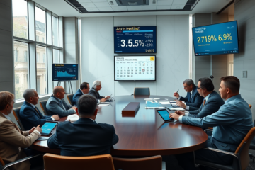 Federal Reserve meeting focusing on interest rates and economic stability