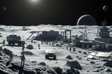 An overview of Deloitte's report on the emerging lunar economy, highlighting potential financial growth and technological innovations.
